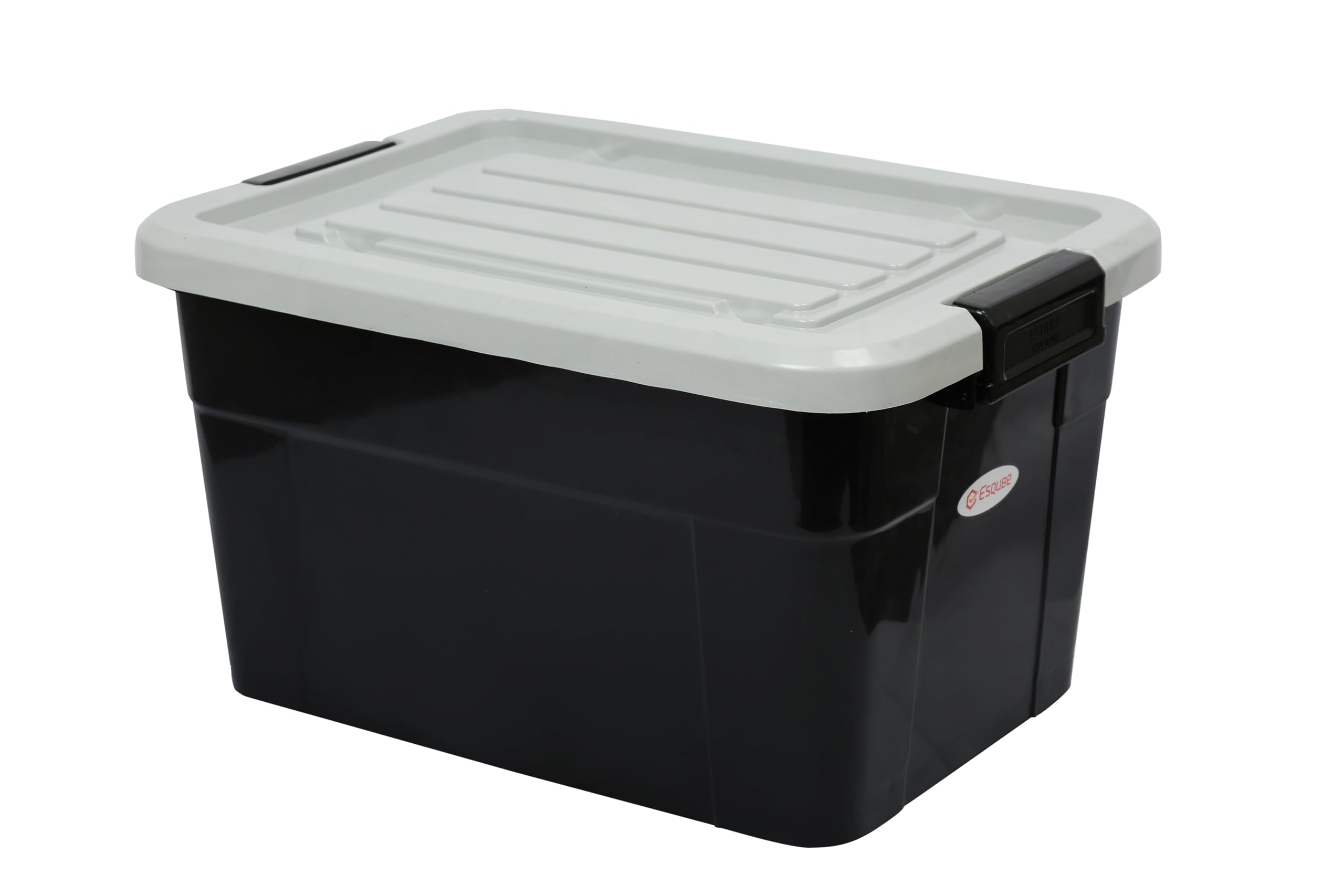Esqube Trunk Plastic Storage Box with Locakable Lid -42 litre